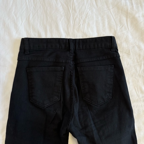 OAK+FORT Fringe Black Jeans Straight/Boot Cut - Picture 5 of 5